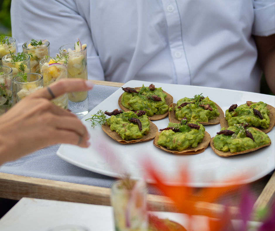 Banquete de boda saludable